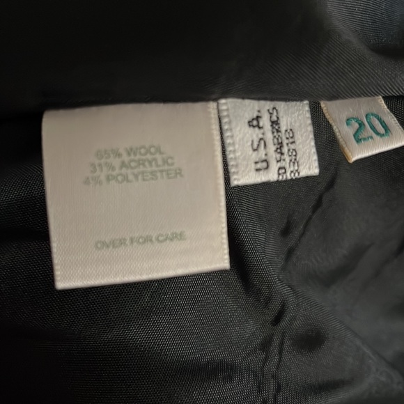 Vintage Austin Reed Petite tweed jacket size XL - Picture 4 of 5